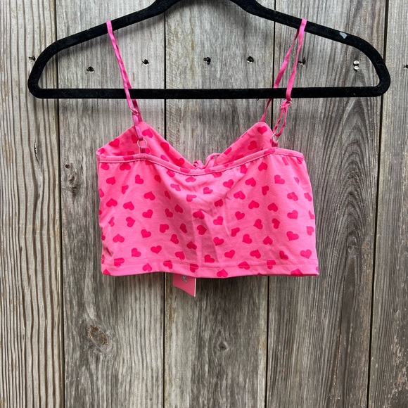 EDIKTED Heart Crop Adjustable Strap Top Women’s Small NWT NEW - Picture 9 of 10